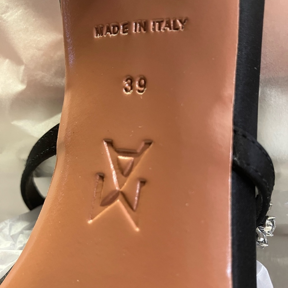 Amina muaddi slippers